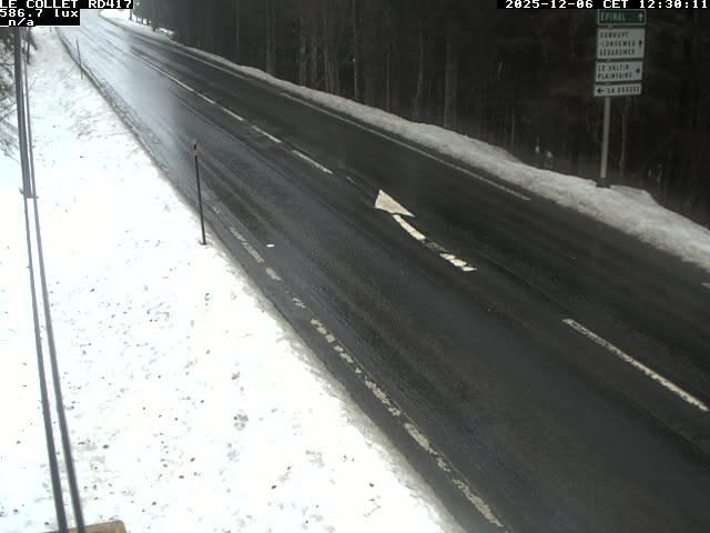 Caméra du Collet sur la route de Colmar (D417)