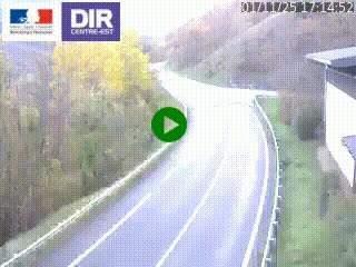 Caméra trafic sur la N90 à Bourg-Saint-Maurice, en provenance d'Aoste et en direction d'Albertville