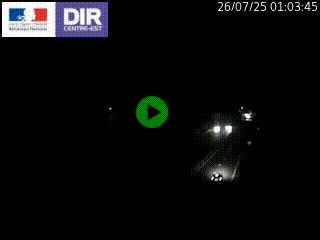 Caméra trafic à Meylan sur la Rocade-Sud de Grenoble en direction d'Aix-en-Provence