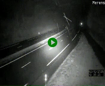 Webcam Ax-les-Thermes sur N20, en direction d'Andorre