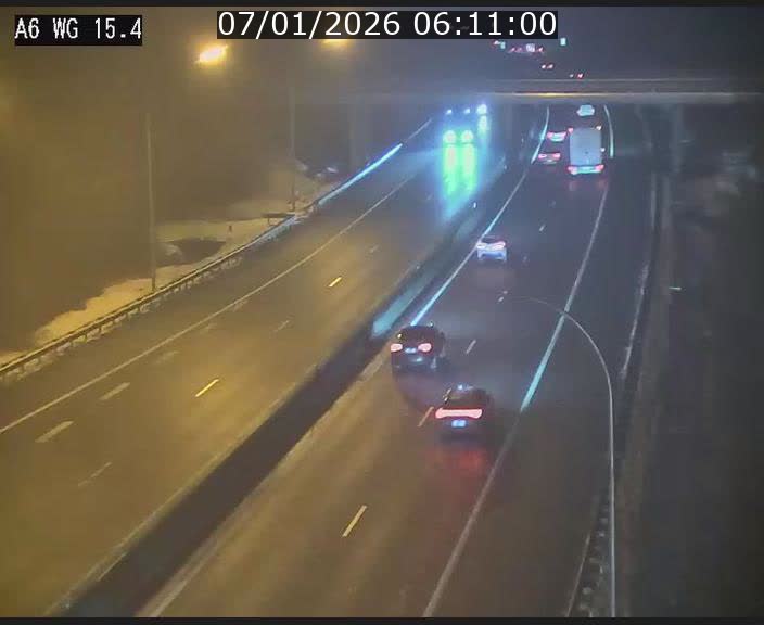 Traffic live webcam Luxembourg Capellen - A6 - BK 15.4 - direction Luxembourg/France/Allemagne