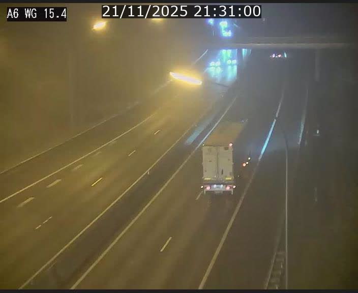 Traffic live webcam Luxembourg Capellen - A6 - BK 15.4 - direction Luxembourg/France/Allemagne