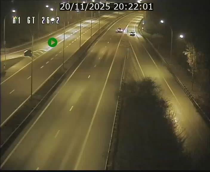 Traffic live webcam Luxembourg Grevenmacher - A1 direction Allemagne - BK 26.2