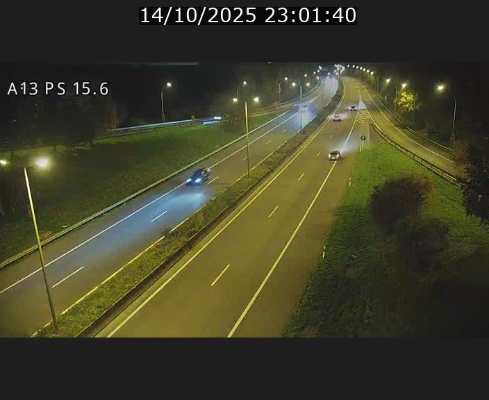 Traffic live webcam Luxembourg Kayl - A13 direction Dudelange - BK 15.6