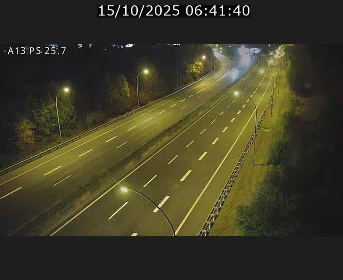 Traffic live webcam Luxembourg Frisange - A13 direction Allemagne - BK 26
