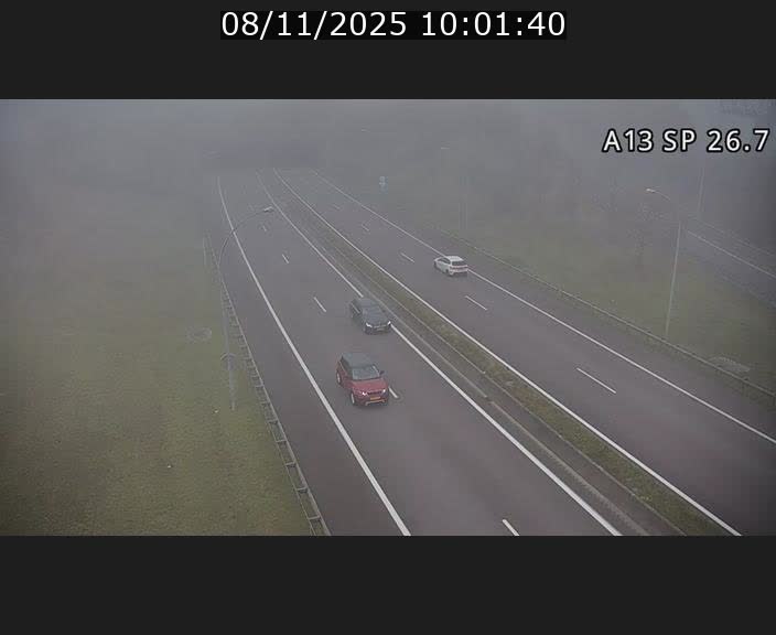 Traffic live webcam Luxembourg Frisange - A13 direction Luxembourg-ville - BK 26.7