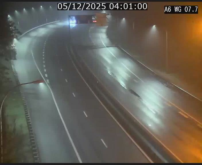 Traffic live webcam Luxembourg - Bridel - A6 - BK 7.7 - direction Belgique