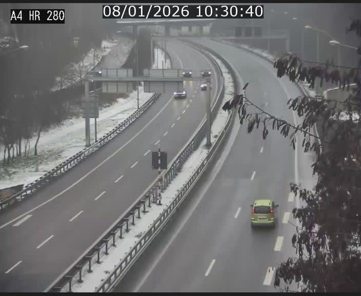 Webcam traffic A4 Luxembourg - BK 0.2 - P+R Bouillon (direction Luxembourg)