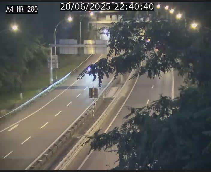 Webcam traffic A4 Luxembourg - BK 0.2 - P+R Bouillon (direction Luxembourg)