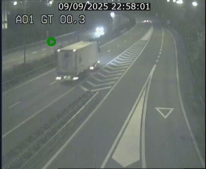 Traffic live webcam Luxembourg Croix de Gasperich - A1 direction Kirchberg - BK 0.3