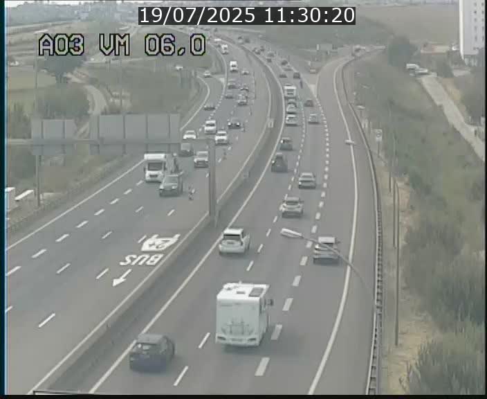 Traffic live webcam Luxembourg Aire de Berchem - A3 - BK 6 - direction France