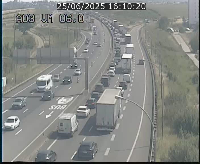 Traffic live webcam Luxembourg Aire de Berchem - A3 - BK 6 - direction France