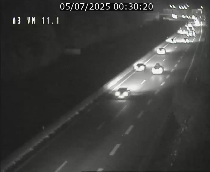 Webcam à la frontière franco-luxembourgeoise, avant la Croix de Bettembourg - BK 11.1 - direction Luxembourg-ville