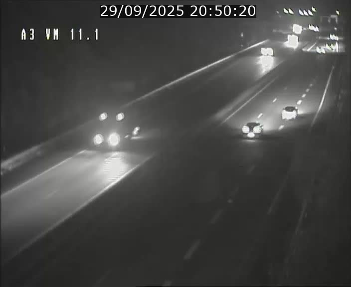 Webcam à la frontière franco-luxembourgeoise, avant la Croix de Bettembourg - BK 11.1 - direction Luxembourg-ville