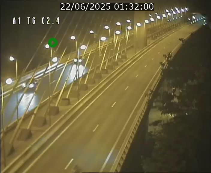 Traffic live webcam Luxembourg Sandweiler - A1 direction Luxembourg-ville - BK 2.4