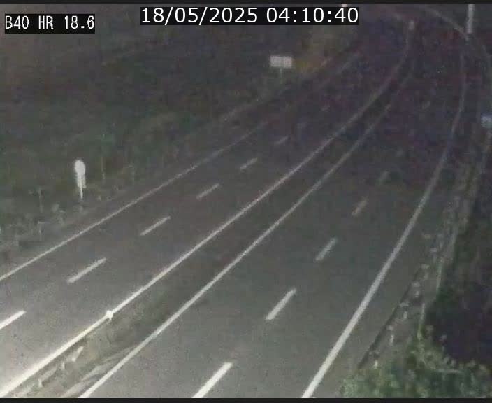 Webcam sur la route de liaison entre Micheville et Esch-Belval à la frontière entre le Luxembourg et la France. Vue orientée vers la Lorraine.