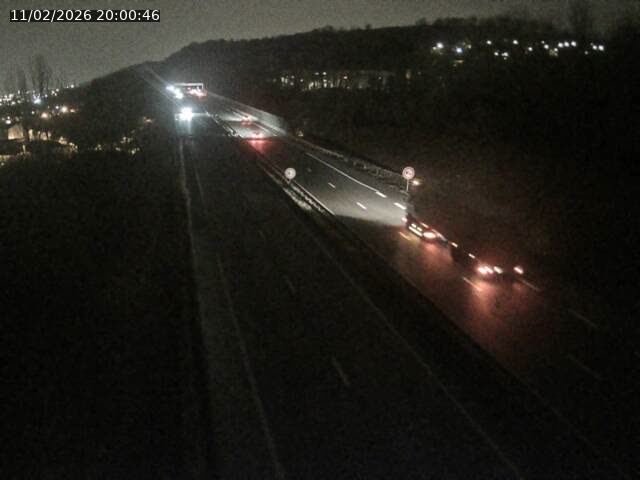 Caméra autoroute France - A30, Hayange direction Metz