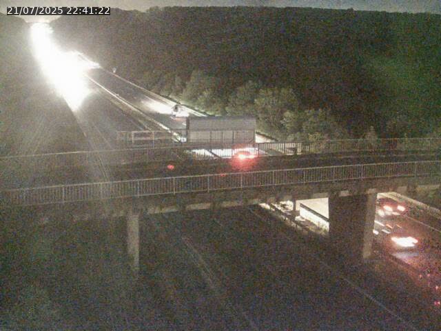 Caméra autoroute France - A31, Zoufftgen direction Luxembourg-ville, à la frontière entre la France et le Luxembourg