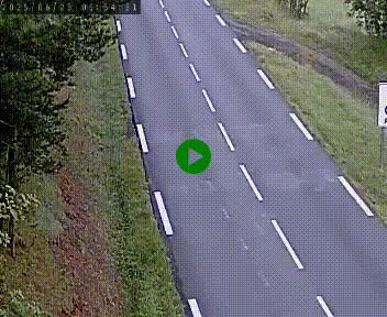 Caméra routière France - N102, au niveau du col de Montmirat à Saint-Etienne-du-Valdonnez à 1039 mètres d'altitude