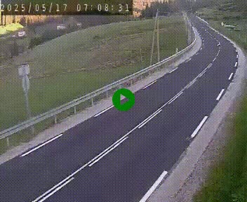 Webcam routière au niveau du col de la Chavade en Ardèche, sur la N102 à 1266 mètres d'altitude
