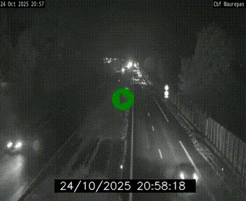 Webcam sur le périphérique de Rennes (N136) à hauteur de Maurepas, au nord de la ville