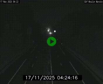 Webcam sur le périphérique de Nantes (N844) entre la Porte de Saint-Luce et la Porte d'Anjou, à l'est de la ville