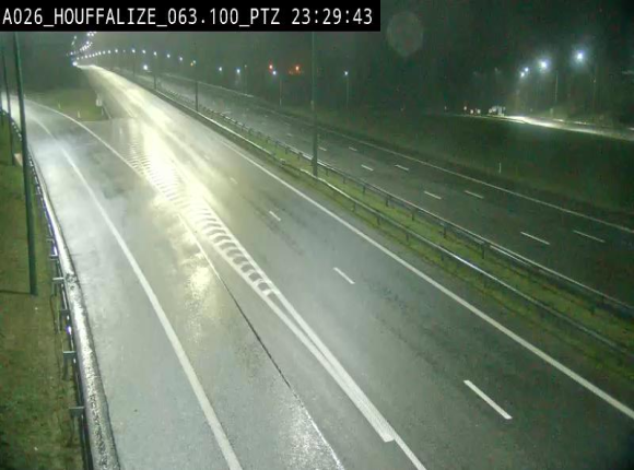 Caméra autoroute Belgique - Houffalize, E25 direction Liège