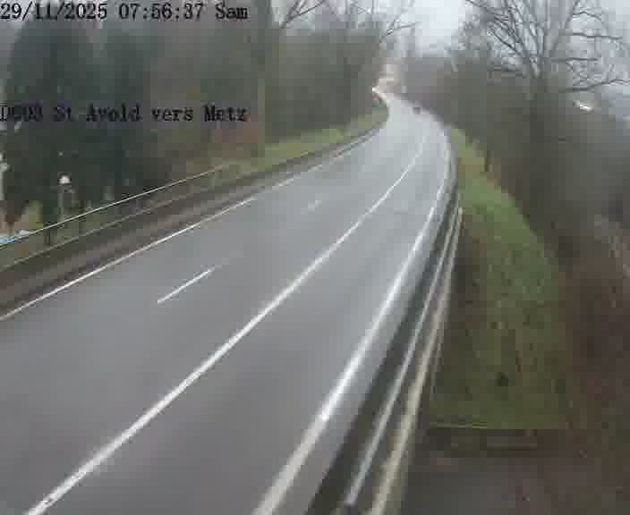 Clone of Webcam sur la D603 située à proximité de Saint-Avold. Vue orientée vers Metz