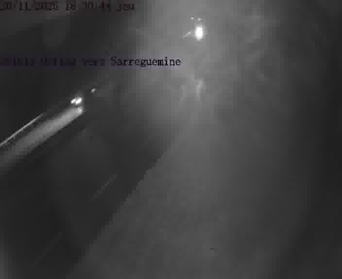 Webcam installée le long de D31bis (France) à Oeting, pointée vers Sarreguemines, utile pour suivre précisément les conditions de trafic.