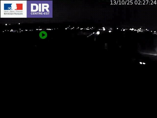 Webcam autoroute sur A450 à Pierre-Bénite en direction de Lyon et de l'autoroute A7