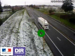 Webcam à Mably, à proximité de Roanne en direction de Moulins sur la N7
