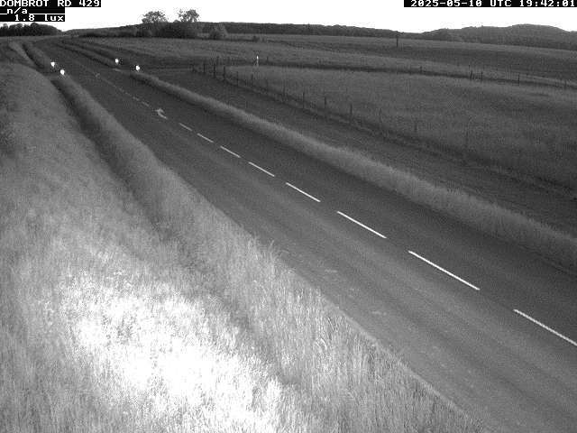 Webcam à Dombrot-le-Sec dans le département des Vosges sur la D429 à 407 mètres d'altitude