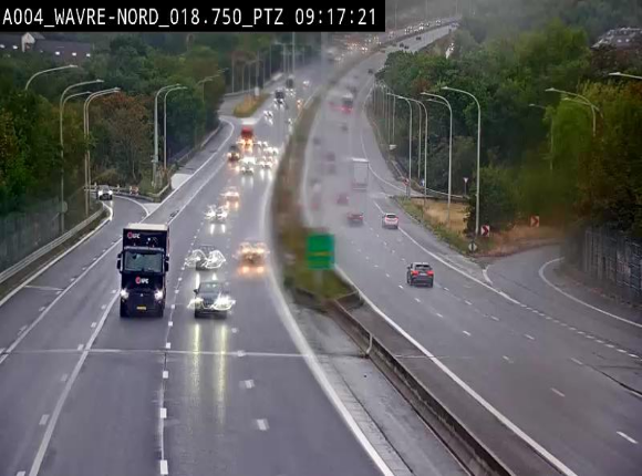Webcam traffic E411(A4) - BK 18.7 - Bierges (Wavre Nord)