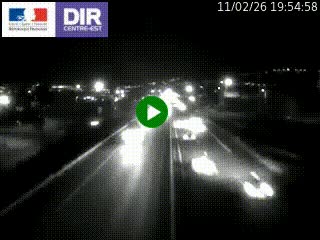 Caméra autoroute à Saint-Etienne (Les Littes) à hauteur du Ikea Saint-Etienne sur l'A72 en direction de Roanne