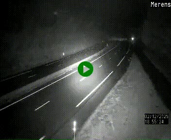 Webcam Ax-les-Thermes sur N20, en direction d'Andorre