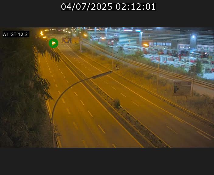 Traffic live webcam Luxembourg Senningerberg - A1 direction Allemagne - BK 12.3