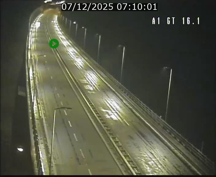 Traffic live webcam Luxembourg Niederanven - A1 direction Allemagne - BK 16.1