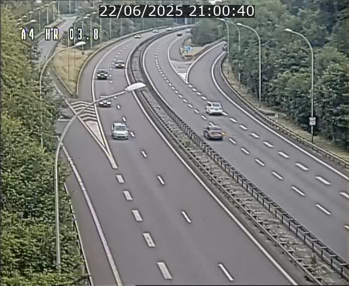 Webcam traffic A4 Luxembourg - BK 3.8 - Leudelange (direction Esch sur Alzette)