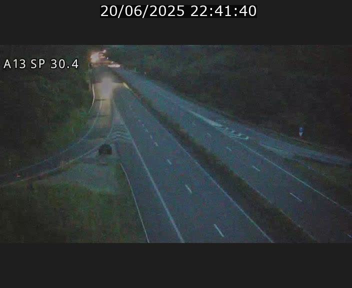 Traffic live webcam Luxembourg Altwies - A13 direction Luxembourg-ville - BK 30.4
