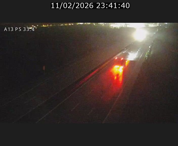 Webcam trafic sur A13 à hauteur de Mondorf-les-Bains en direction d'Altwies