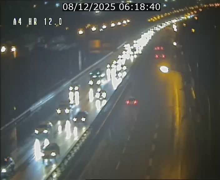 Traffic live webcam Luxembourg Jonction Foetz - A4 - BK 12.0 - direction Esch sur Alzette