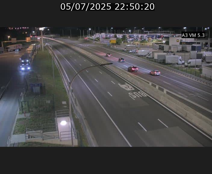 Traffic live webcam Luxembourg Aire de Berchem - A3 - BK 5 - direction France