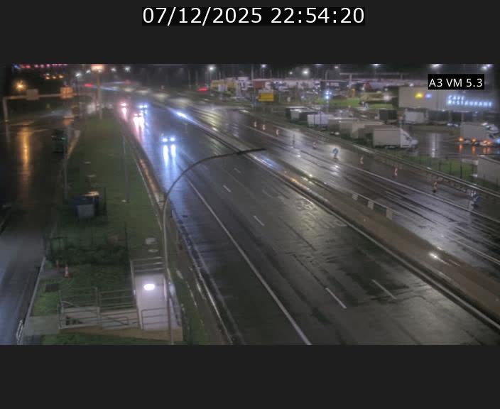 Traffic live webcam Luxembourg Aire de Berchem - A3 - BK 5 - direction France