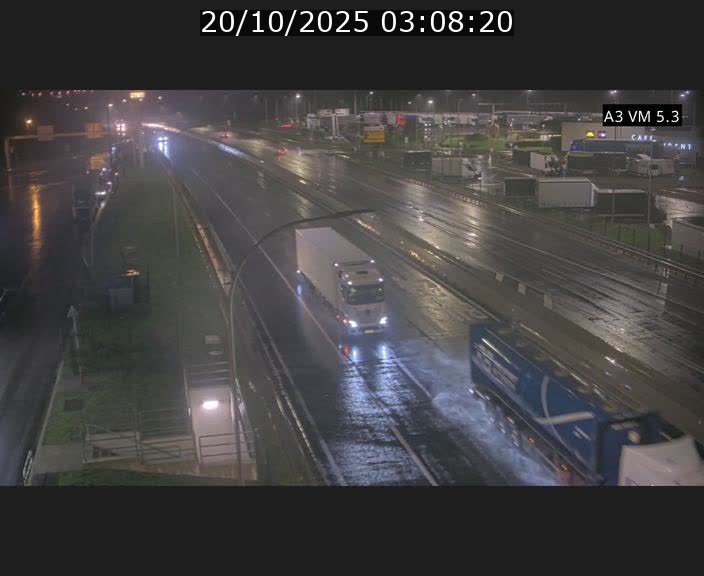 Traffic live webcam Luxembourg Aire de Berchem - A3 - BK 5 - direction France