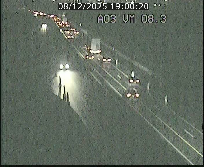 Traffic live webcam Luxembourg Bettembourg - A3 - BK 8.3 - direction France