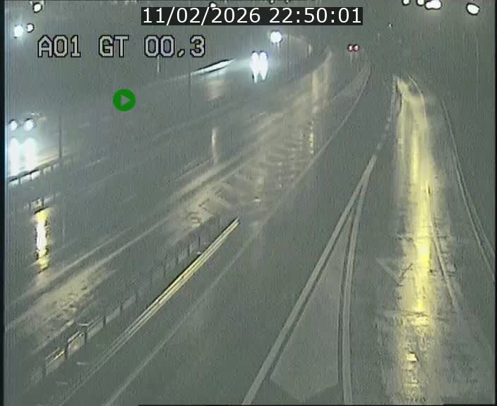 Traffic live webcam Luxembourg Croix de Gasperich - A1 direction Kirchberg - BK 0.3