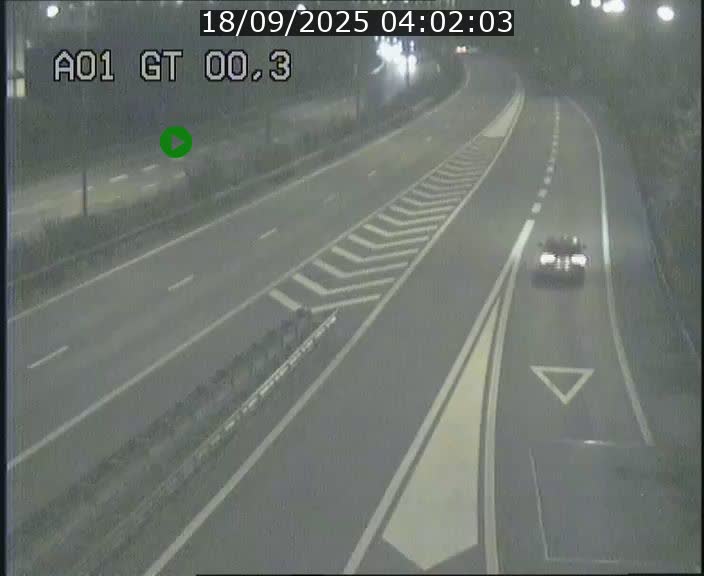 Traffic live webcam Luxembourg Croix de Gasperich - A1 direction Kirchberg - BK 0.3