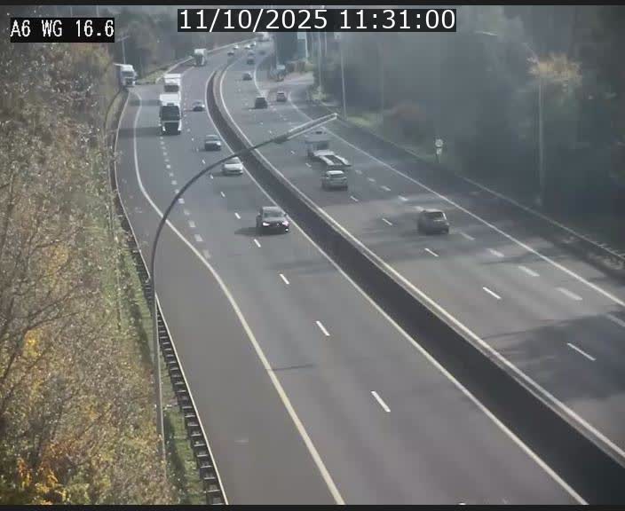 Traffic live webcam Luxembourg Aire de Capellen - A6 - BK 16.6 - direction Luxembourg/France/Allemagne