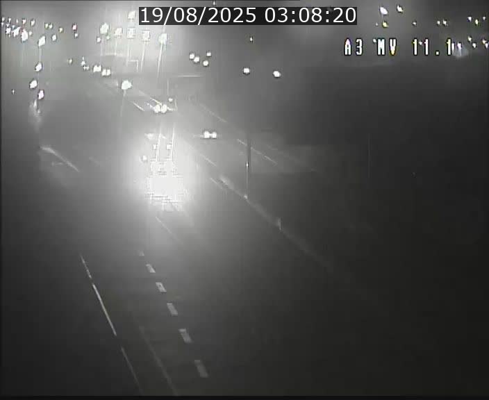 Traffic live webcam Luxembourg Croix de Bettembourg A3 - BK 11.1 - direction Luxembourg-ville