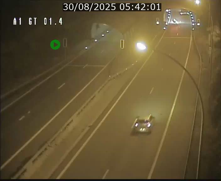 Traffic live webcam Luxembourg Hesperange - A1 direction Kirchberg - BK 1.4